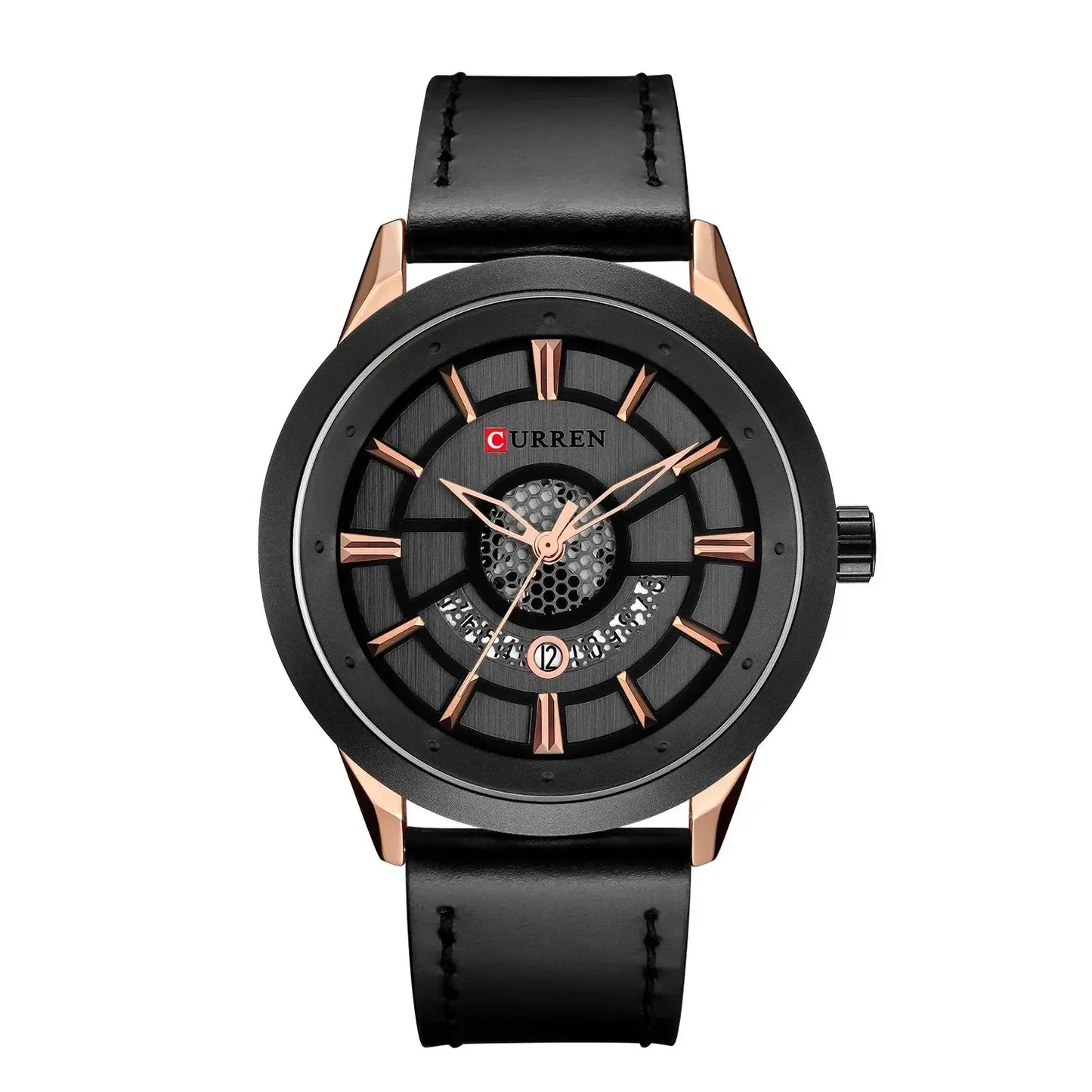 CURREN 8330 Men's Watch Calendar US Arabia