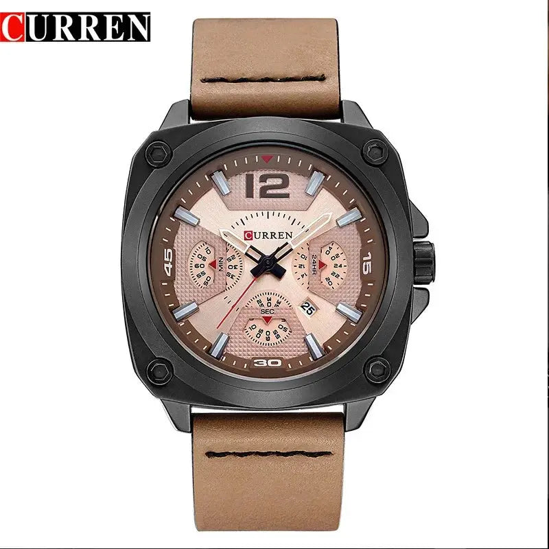 CURREN Men Quartz Watch-8260 US Arabia
