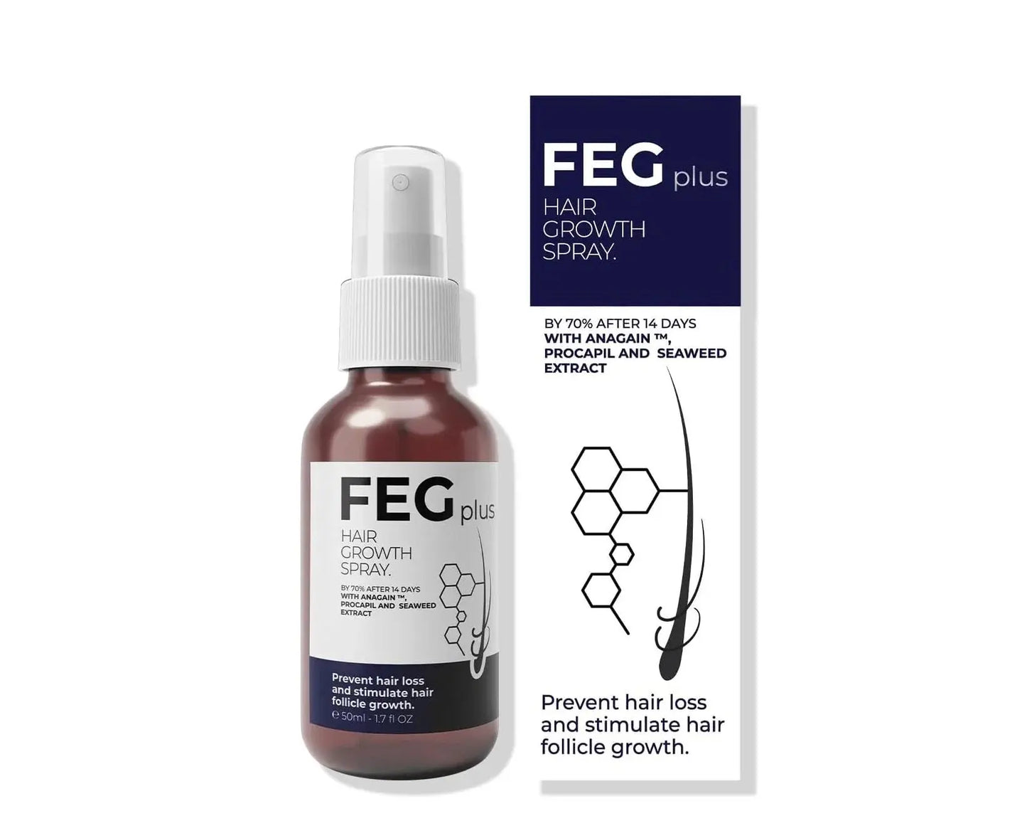 FEG Plus Hair Growth Spray (Original) Arazalabllc