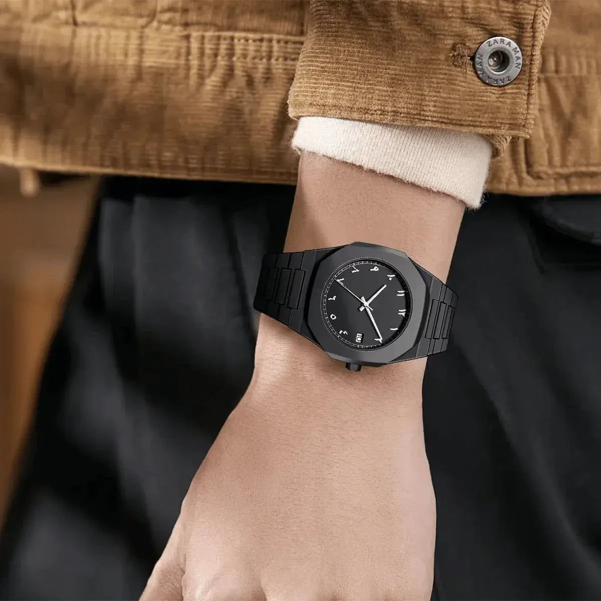 Stainless Steel Arabic Watch My Store