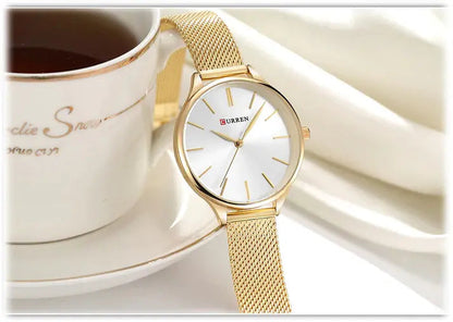 CURREN 9024 Women's Mesh Watch US Arabia