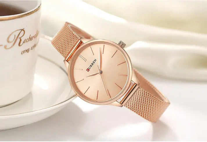 CURREN 9024 Women's Mesh Watch US Arabia