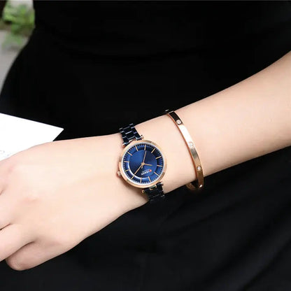 CURREN Original Brand Stainless Steel Band Wrist Watch For Couples With Brand (Box & Bag) US Arabia