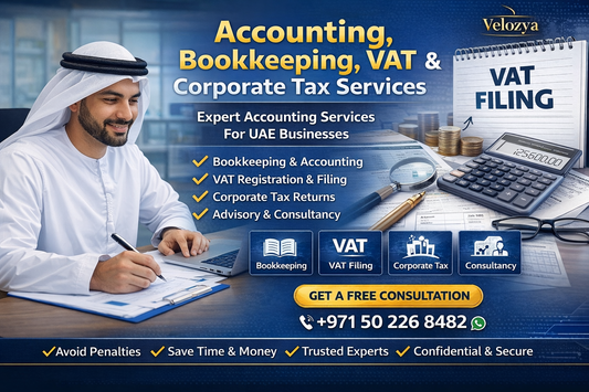 Accounting, Bookkeeping, VAT & Corporate Tax Services – UAE Business Compliance Experts