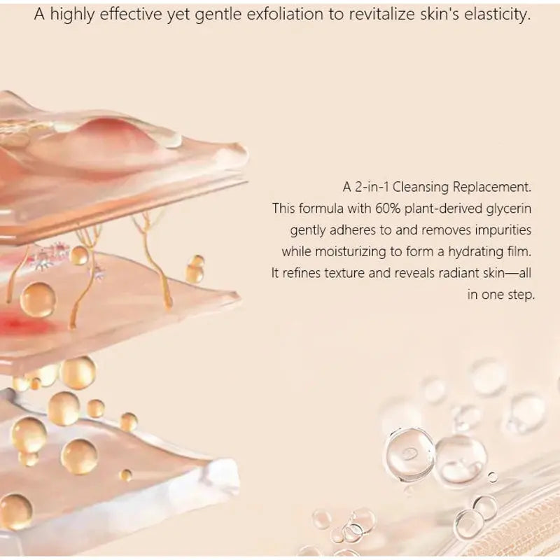 Orange Peeling Gel 50g, Exfoliating, Dead Skin Removal, Deep Cleansing, Long-Lasting, Floats on Pores, Safe for the Whole Body Zambeel