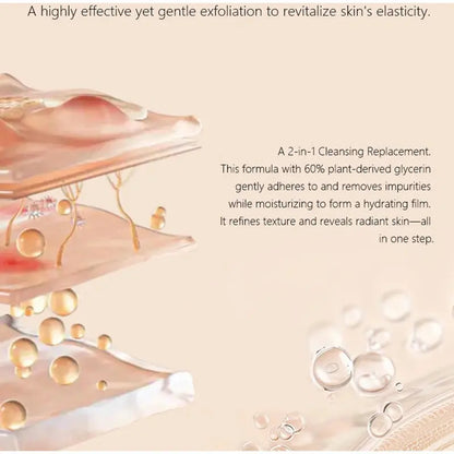 Orange Peeling Gel 50g, Exfoliating, Dead Skin Removal, Deep Cleansing, Long-Lasting, Floats on Pores, Safe for the Whole Body Zambeel