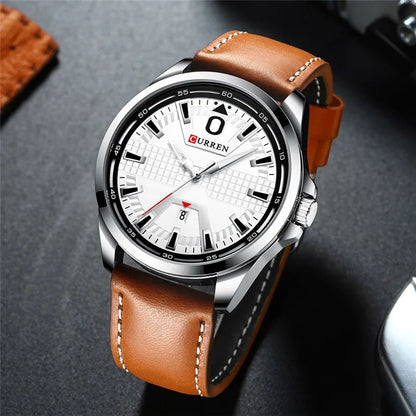 CURREN 8365 Luxury Leather