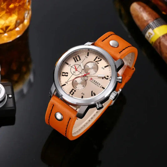 Curren Watches Luxury-8192 US Arabia