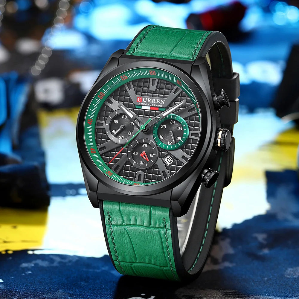 CURREN 8392 Luxury Leather