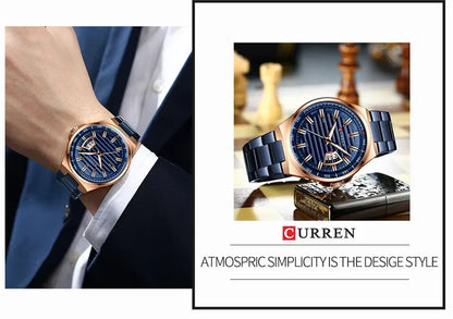CURREN Men Watch  8375